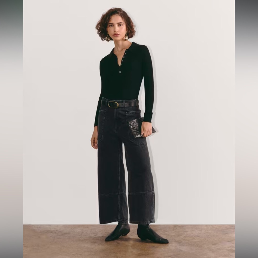 washed black everlane gardener jeans